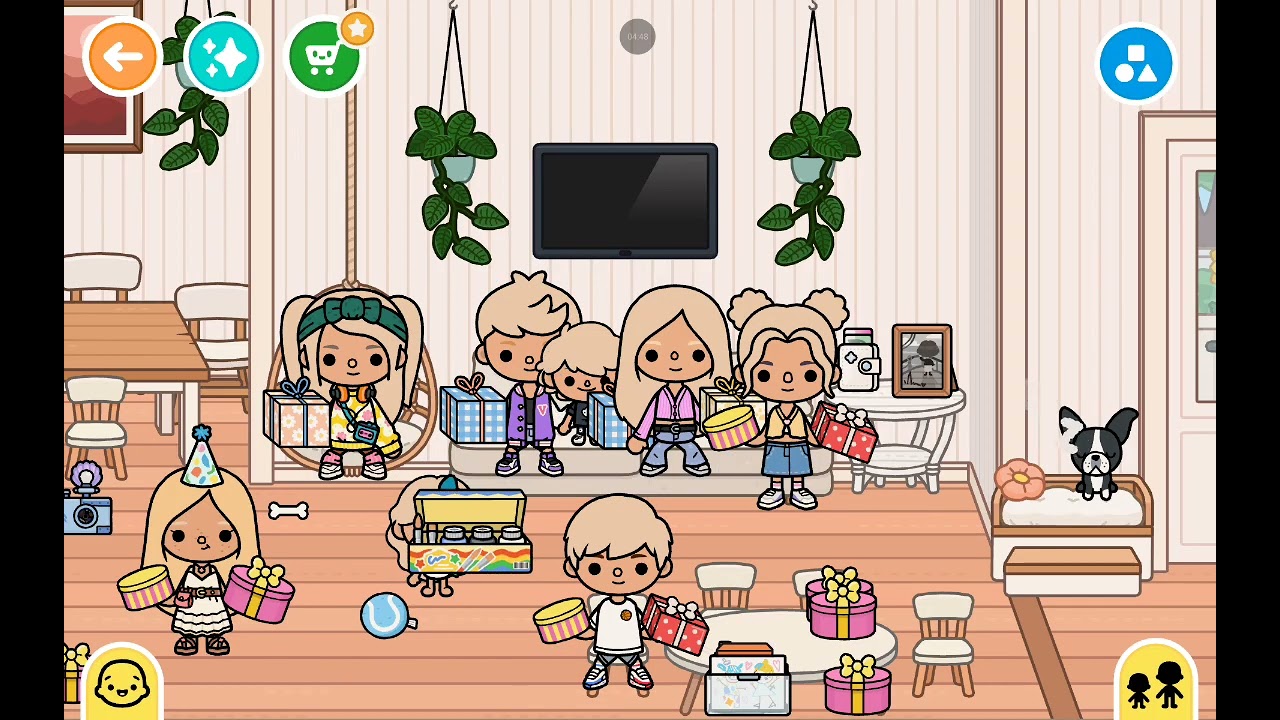 Kiki is  jarig vandaag ze gaat het vieren  deel1 ( toca boca)