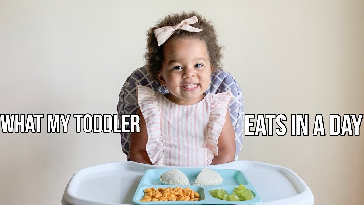 WHAT MY TODDLER EATS IN A DAY | TODDLER MEAL IDEAS - YouTube