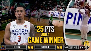 MIKEE REYES got ICE IN HIS VEINS | Mikee Reyes Game Winner vs SCTEX Highlights (PCBL 2016) screenshot 4