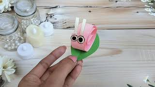How To Make Paper Snail 🐌 | Easy Paper Snail | Cute Paper Snail Craft | How To Make Paper Crafts screenshot 2