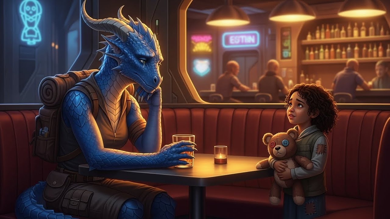 The Outcast Dragonwoman Had Only Her Drink—Until a Child’s Request Changed Everything | HFY | Reddit
