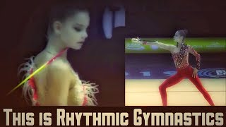 This is Rhythmic Gymnastics