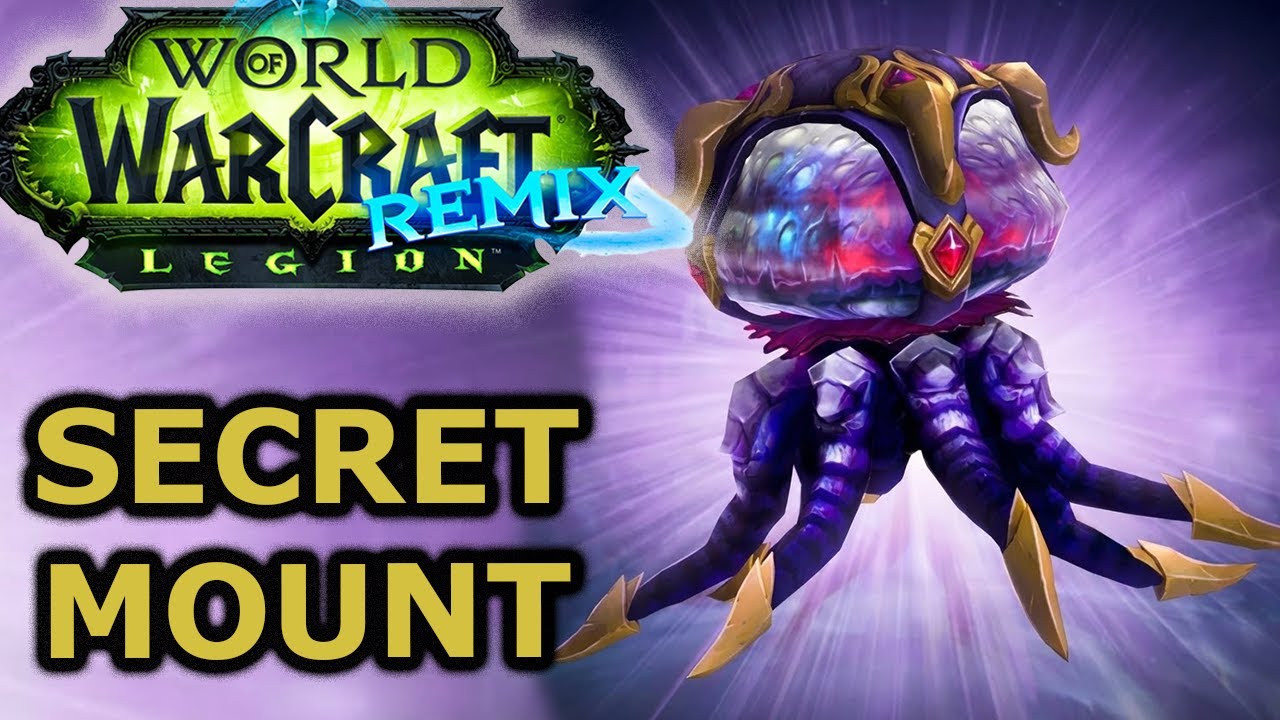 How to Get the Fathom Dweller Secret Mount in WoW Legion Remix