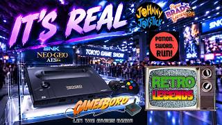 Neo Geo AES+ is Real!  Tokyo Game Show Excitement! Zen Studios and AtGames Pinball News.