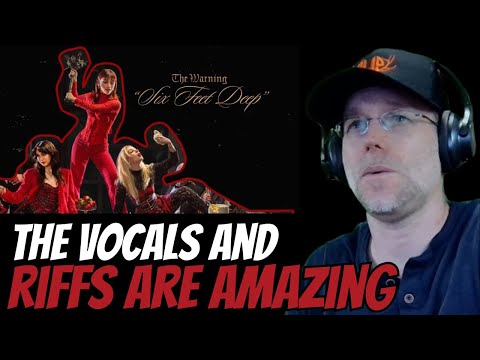 The Warning - Six Feet Deep (Official Lyric Video) - AMAZING VOCALS & RIFFS | REACTION!!