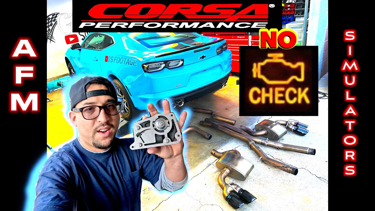 Camaro LT1 Corsa Extreme with secondary cat deletes *** AFM Simulators***