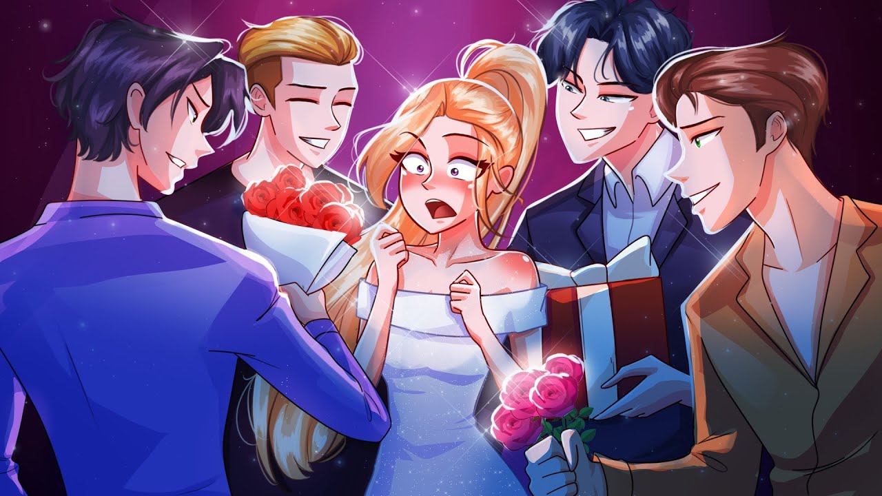 All school Billionaire heartthrobs Fight Over Me - My Original Story Animated