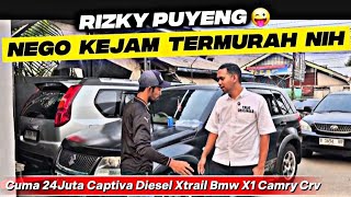 Grebeg Garasi Bro Rizky Obama Nih Gokil Harga Mobil Bekas Cuma 24Juta Captiva Xtrail Harier Bmw