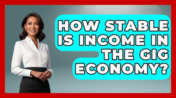 How Stable Is Income In The Gig Economy? - Demographic Data Answers