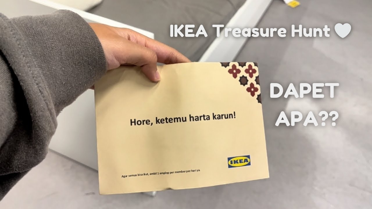 Aku Ikut Treasure Hunt di IKEA… dan Nemu Ini!