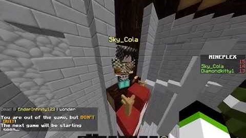 Minecraft Hunger Games HACKER Mineplex