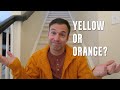 What Color is My Sweater? YELLOW or ORANGE? Vote in the Comments!