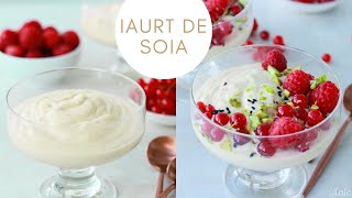 Iaurt de Soia homemade! Gata in 2 minute! Iaurt de Post!