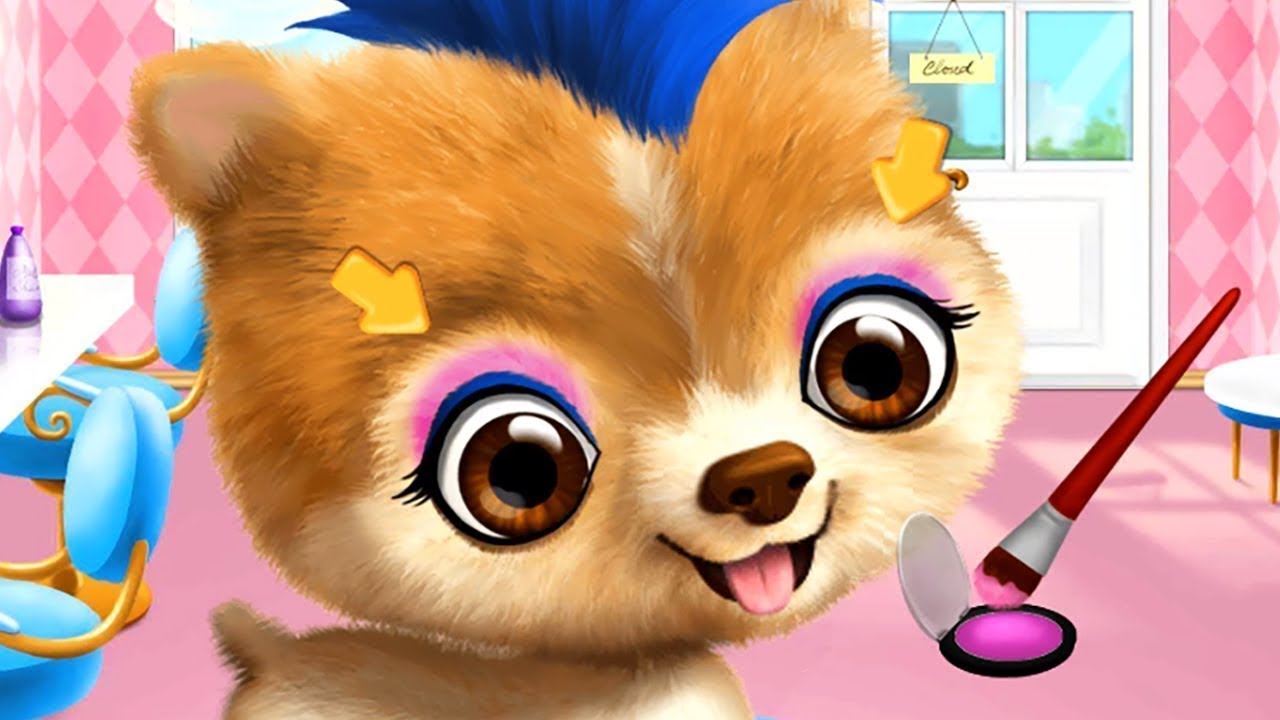 Pet raising игра. Детское приложение с животными. Animal hair Salon Kids Summer Gun game furry Pett ИГРСКАЧАТ.