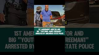 1st Amendment Auditor and BIG _Youtuber James Freeman1_ Arrested by Arkansas State Police #funnypoli