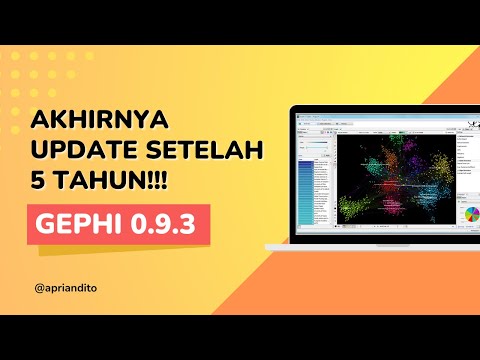 Update Gephi 0.9.3: Apa saja yang baru?