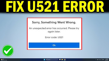 How To Fix “Error Code U521” in Ticketmaster - Quick Fix