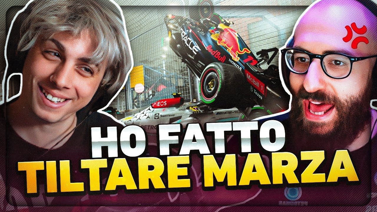 LA MIA PRIMA GARA SU F1 2023 con MARZA!!!  @TheRealMarzaa
