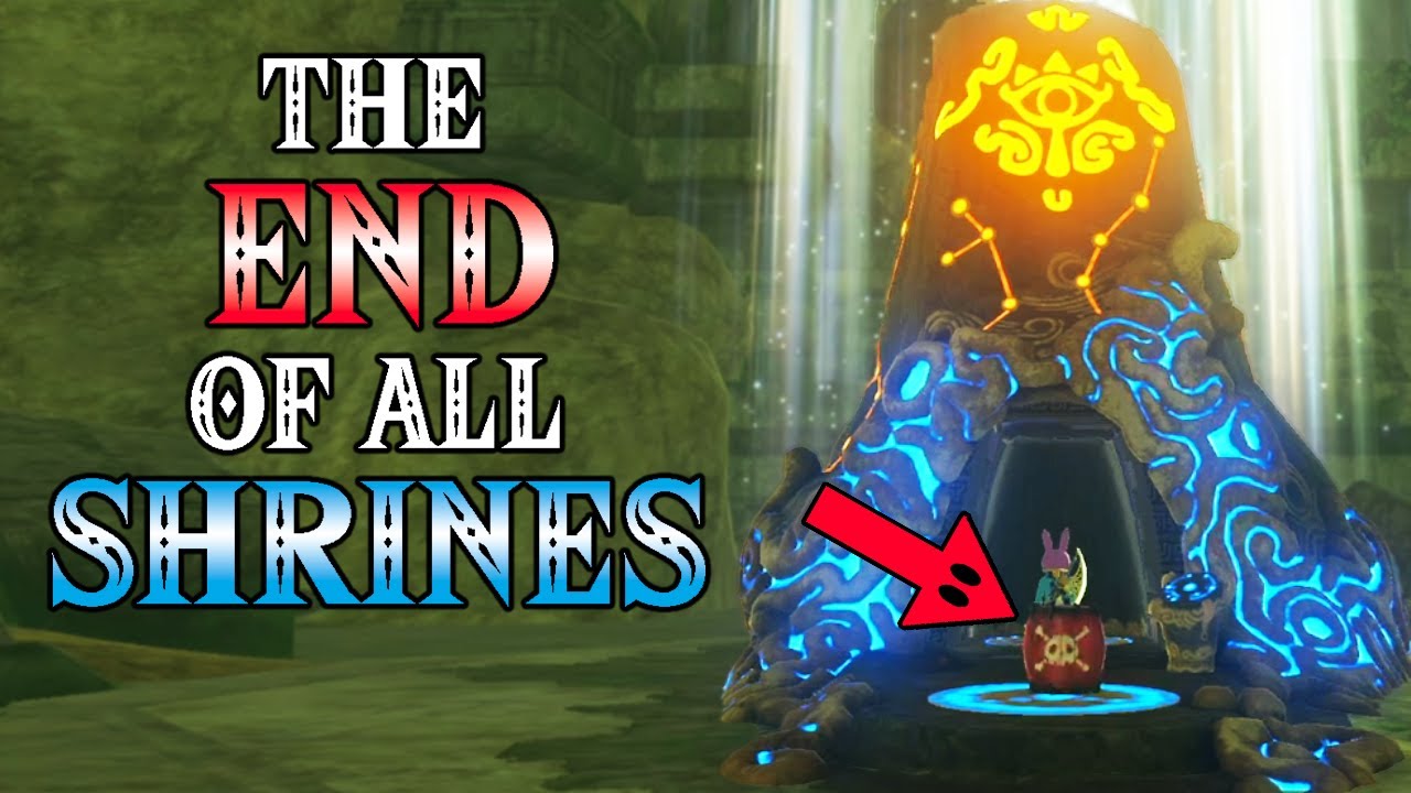 I completed EVERY shrine as IMPRACTICALLY as possible in Breath of the Wild