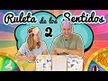 123 Ruleta de los SENTIDOS con cajas misteriosas 2 | Acierta o tartazo !TOMA YA ! Marta y David
