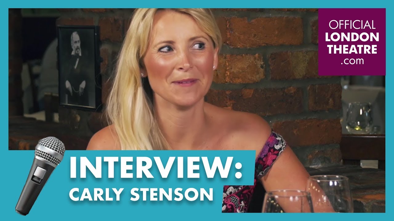 Les Misérables star Carly Stenson and Jamie Lambert at Joe Allen Restaurant in London