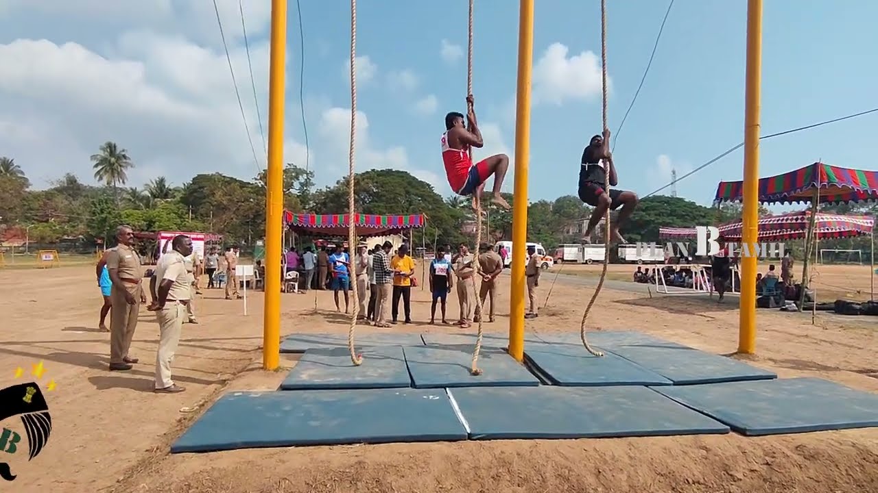police selection rope climbing