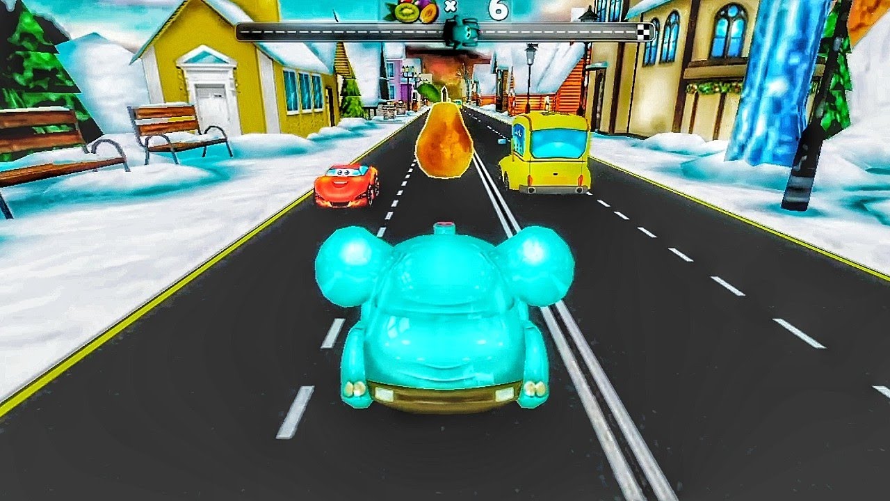 Kids-Racing Games=PART-4 Car cartoons for kids & kids colors sound and ...