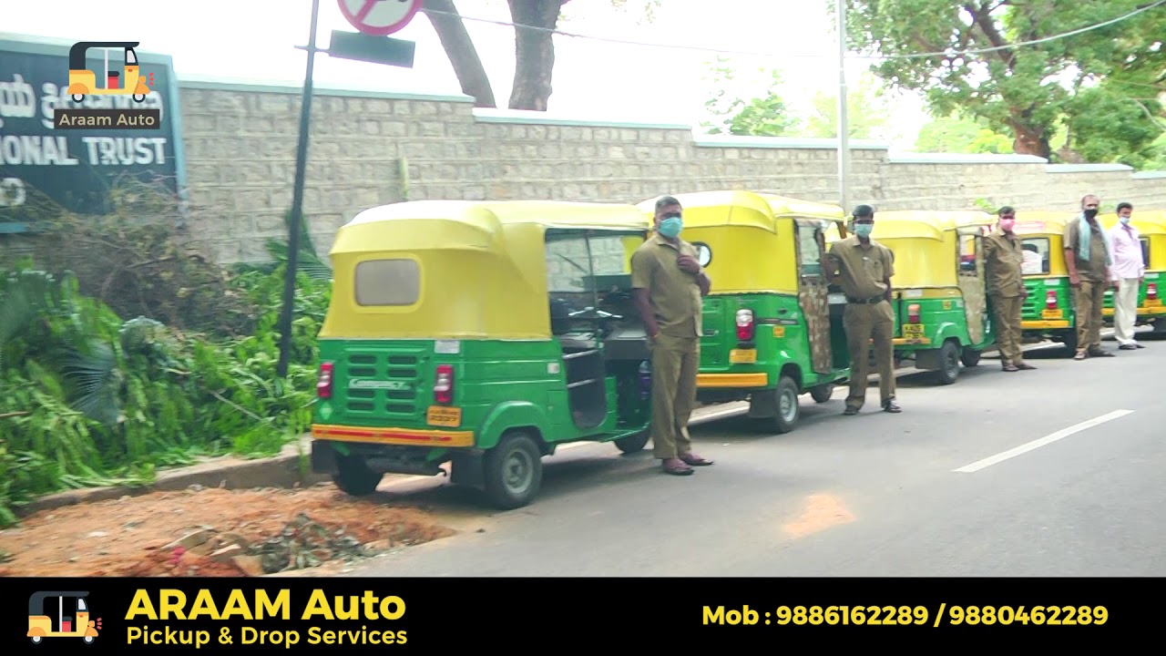 ARAAM AUTO Pickup & Drop Service Bangalore 2020 YouTube