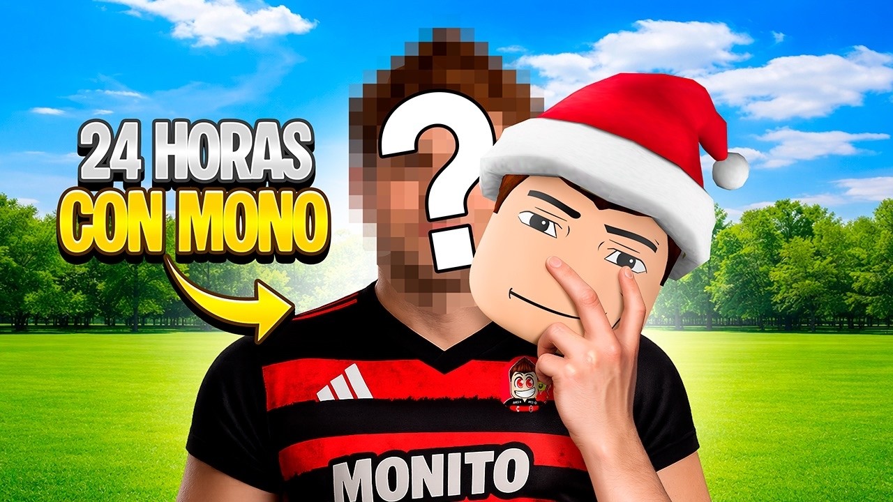 24 HORAS CON MONO EN LA VIDA REAL 🐒