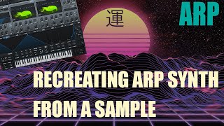 Sound design #073 Recreating Arp Synth from the Sample [Serum]