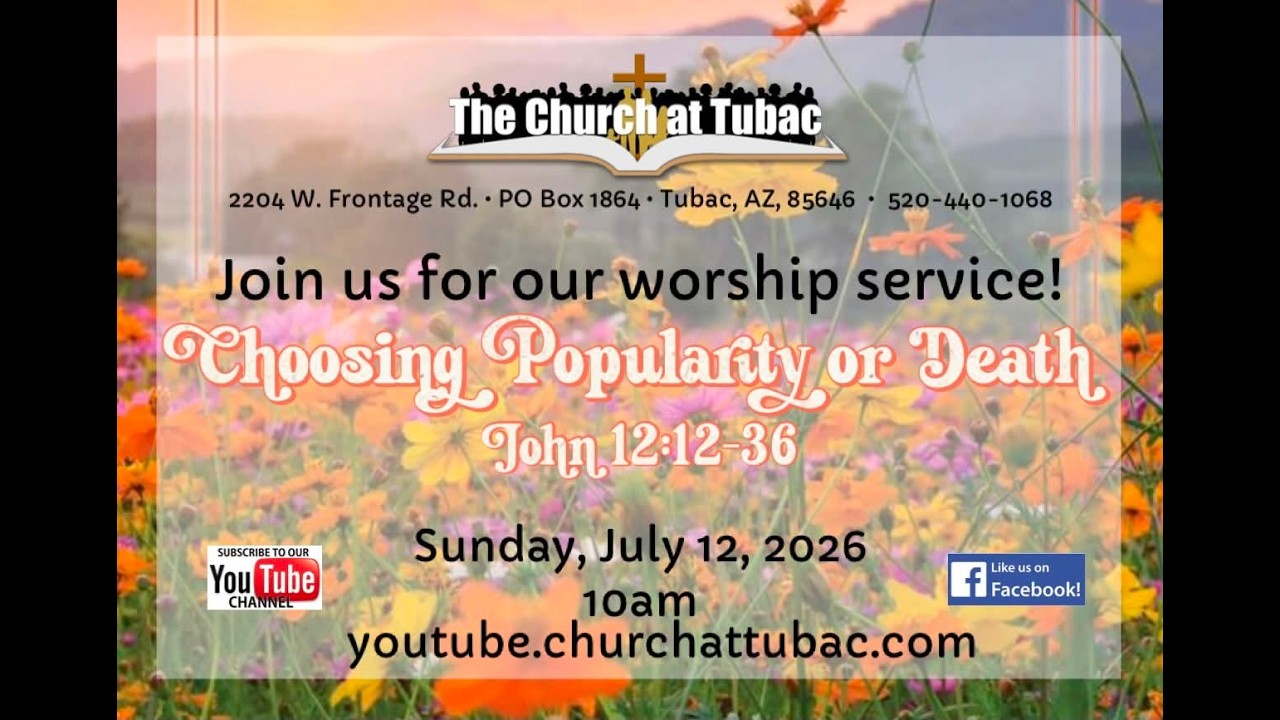 Jul 12, 2026 Service - Choosing Popularity or Death