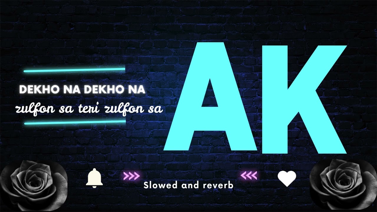 Dekho na Dekho na zulfon sa teri zulfon sa.......... slow more 🌚