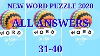 Wordwise Level 31-40 All Answers screenshot 3