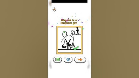 How could he be safe?😲😁 #draw 2 save 3 level level 20 #shorts #youtubeshorts #shortvideo #gaming