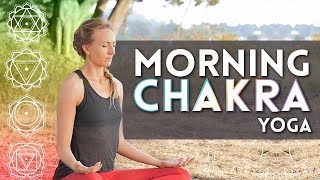 Morning Chakra Yoga for Energy - Day 1 {20 Min} screenshot 3