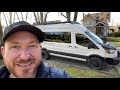 Camper Van Build Tour  | OVERVIEW of the VAN and Chat - Livestream