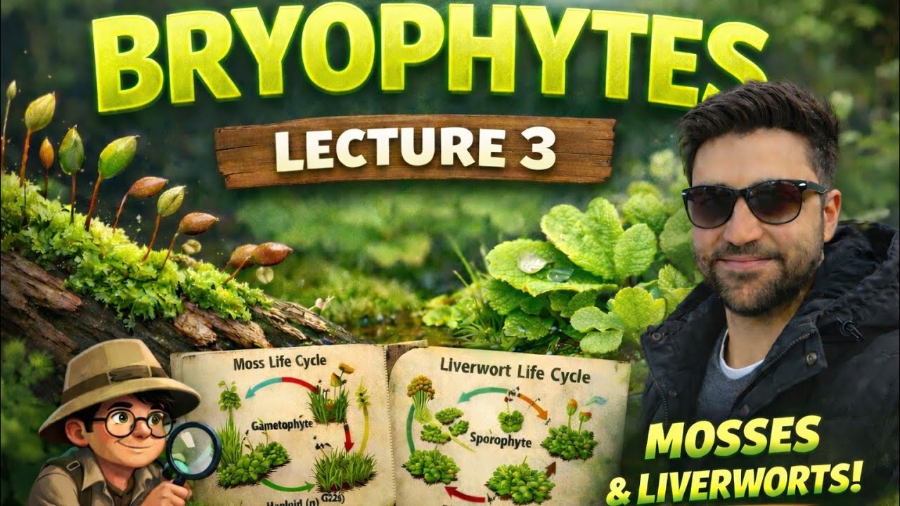 Bryophytes: Lecture-3 | Mosses
