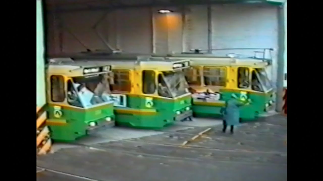 Melbourne Trams 1983 - 1990 Part 2. Swanston St, Kew Depot & more