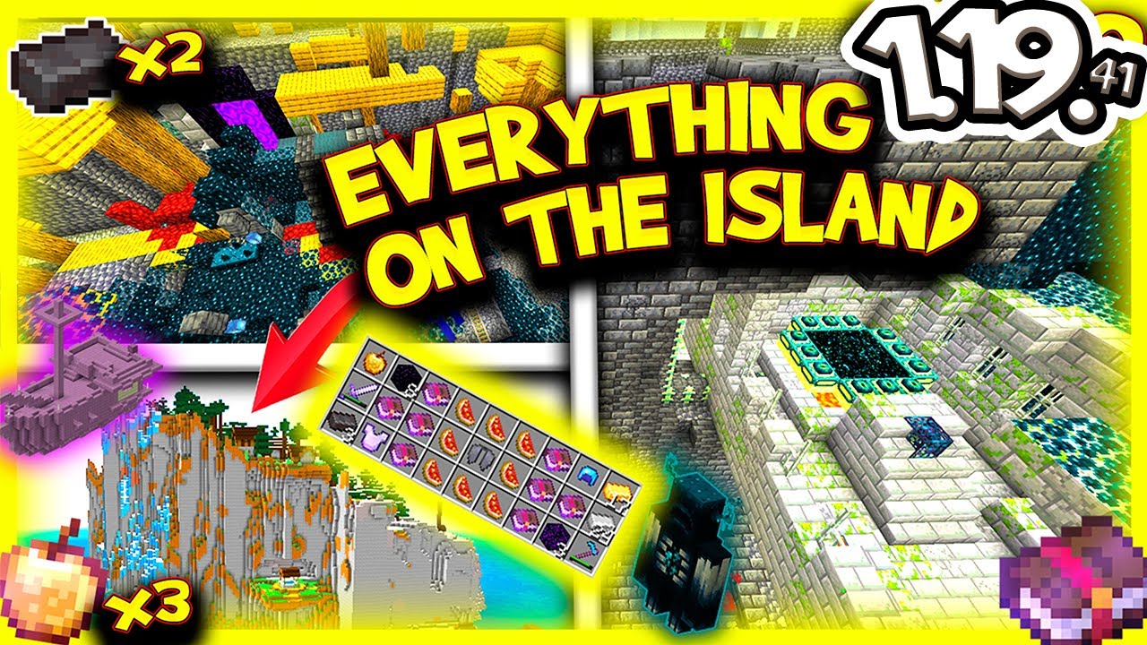 🚀ALL IN SPAWN! the BEST MINECRAFT SEED (PE) BEDROCK 1.19.41🚀 best