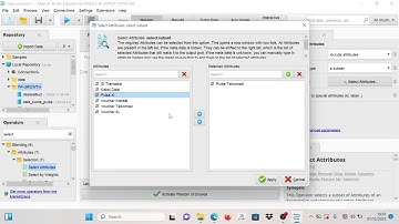 Menguji data FP-Growth menggunakan apk rapid miner