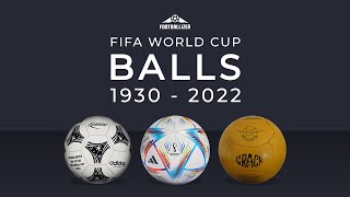 Fifa World Cup Balls 1930 To 2022