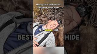 Camping in Snowstorm With No Tent_ No Sleeping Bag#alaska #outdoorboys #shelter #outdooradventure