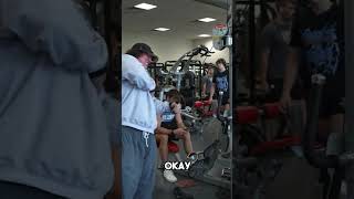 Sam doing single arm pullovers