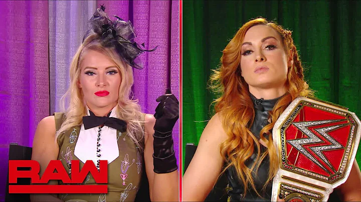 Becky Lynch and Lacey Evans interview gets heated:...