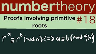 Famous Applications of Primitive Roots — Number Theory 18 Wealth