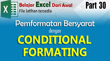 Pemformatan bersyarat dengan Conditional Formating
