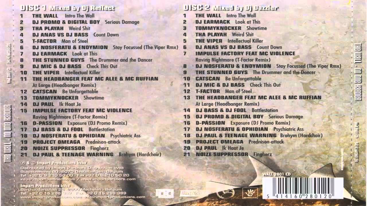 VA - The Wall - No One Harder (2003)