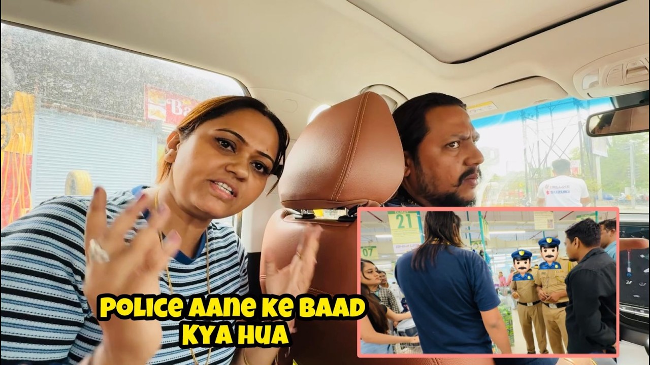 Akhir Super Market Shopping me Police ane ke baad kya hua? Bindass kavya Family