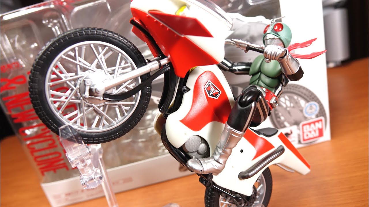 S.H.Figuarts 仮面ライダー新1号＆新サイクロン号セット を紹介します