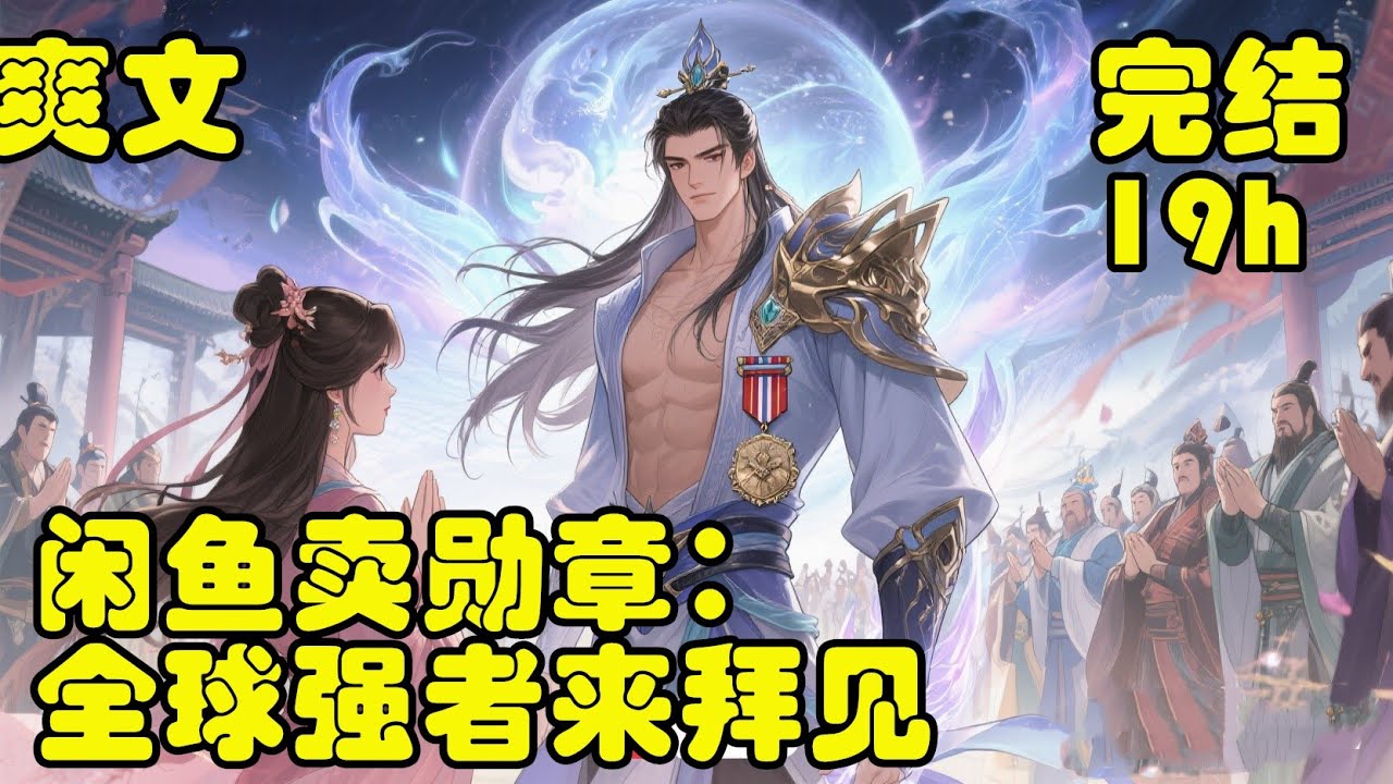 🔥爽文💥【闲鱼卖勋章：全球强者来拜见】妻子嫌丈夫是废物，把他的破勋章挂闲鱼甩卖，本想换点零花钱，结果一夜之间世界沸腾！全球三千强者疯了一样奔赴青州，齐刷刷拜见这位隐藏的天尊大佬！